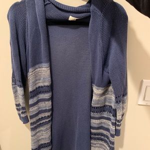Blue Cardigan